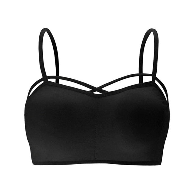 Bustier Crop Top Bralette Camisole