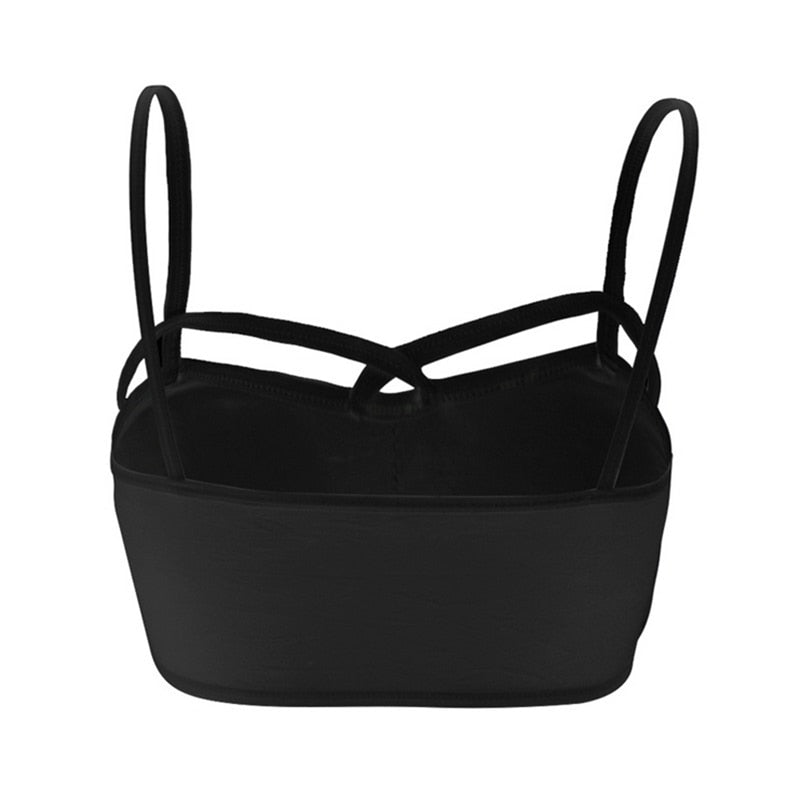 Bustier Crop Top Bralette Camisole