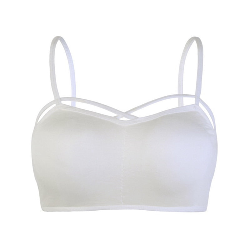 Bustier Crop Top Bralette Camisole