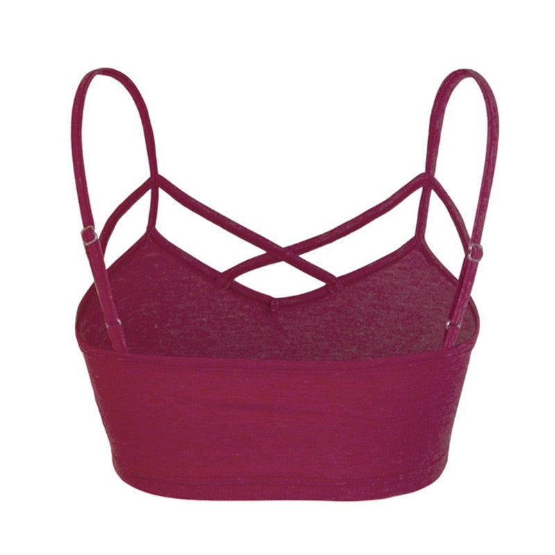 Bustier Crop Top Bralette Camisole