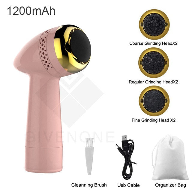Electric Foot File Vacuum Pedicure Tool