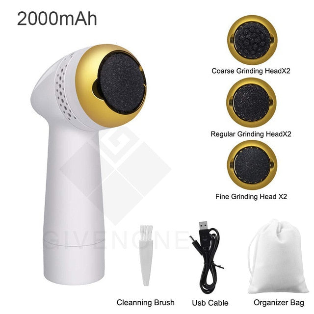 Electric Foot File Vacuum Pedicure Tool