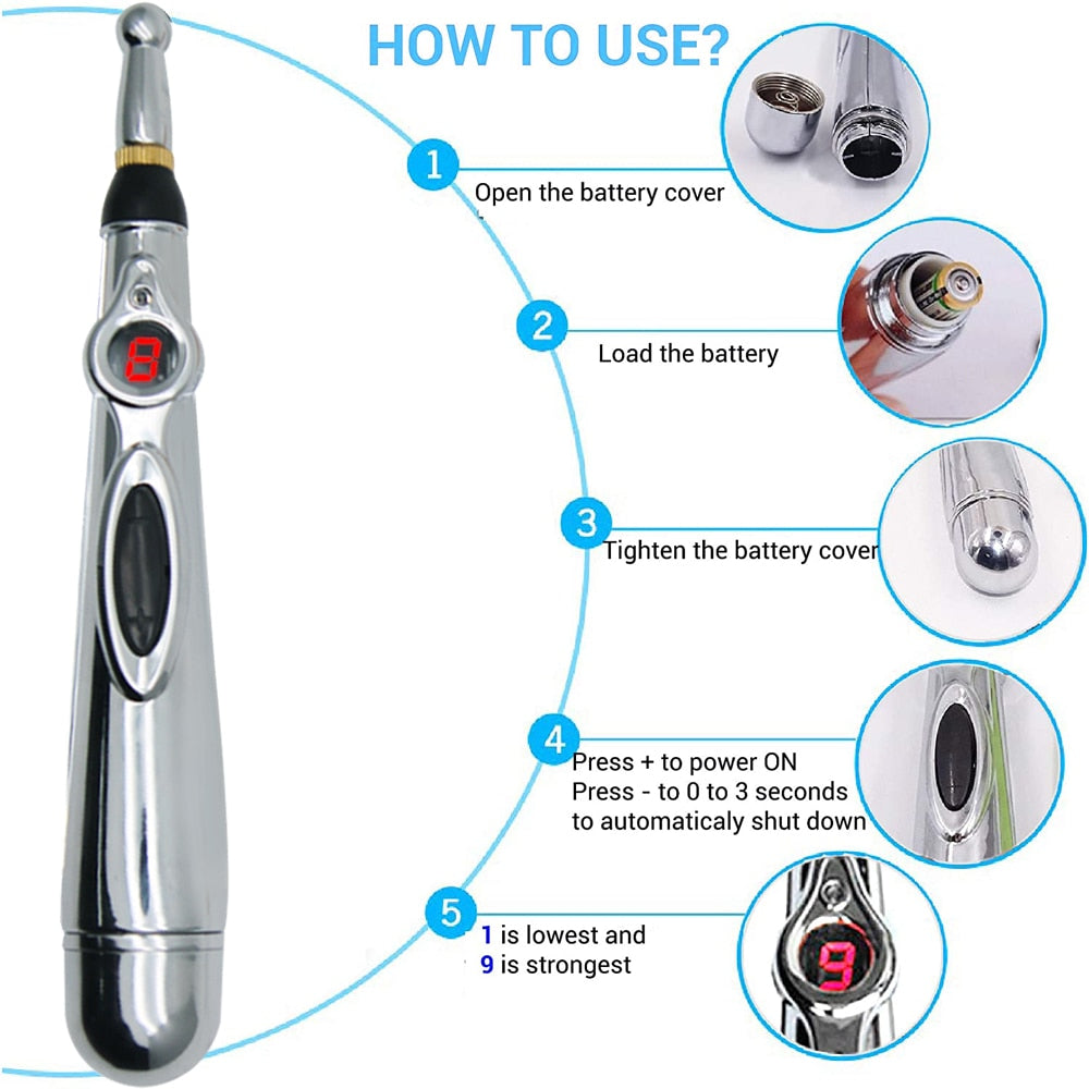 Acupuncture Magnet Massage Pen