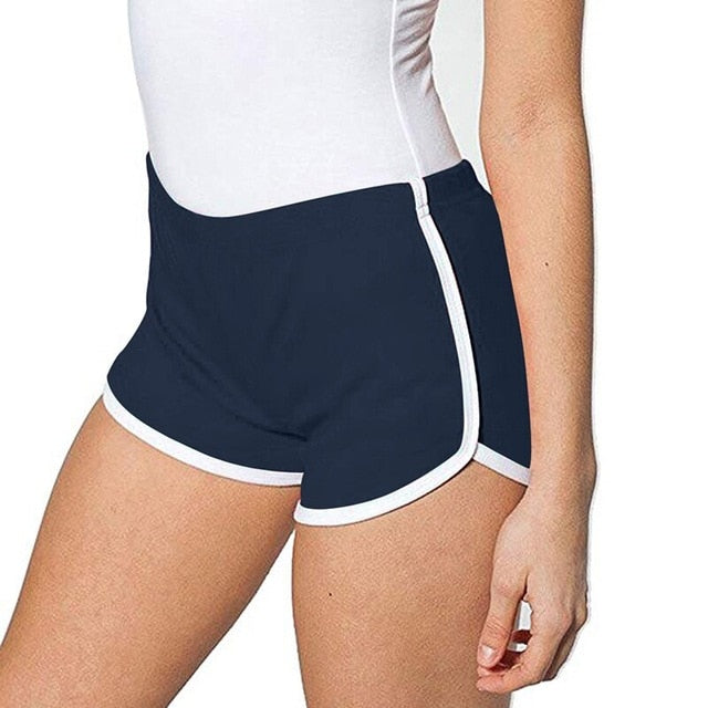 Women High Waist Gym Yoga Shorts