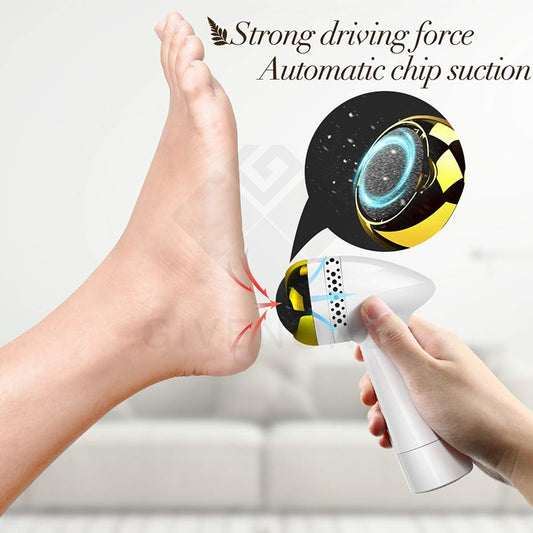 Electric Foot File Vacuum Pedicure Tool