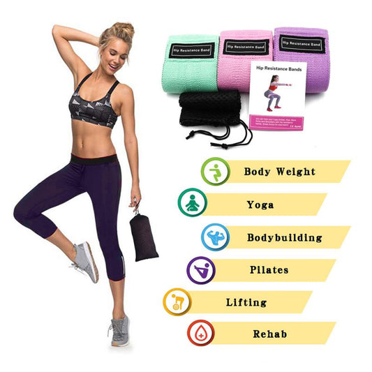 Yoga Stretch Assist Rubber Bands