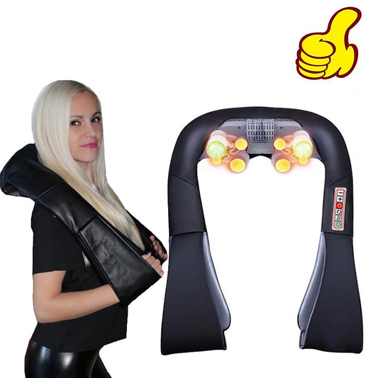 3D Kneading Infrared Heated Massager